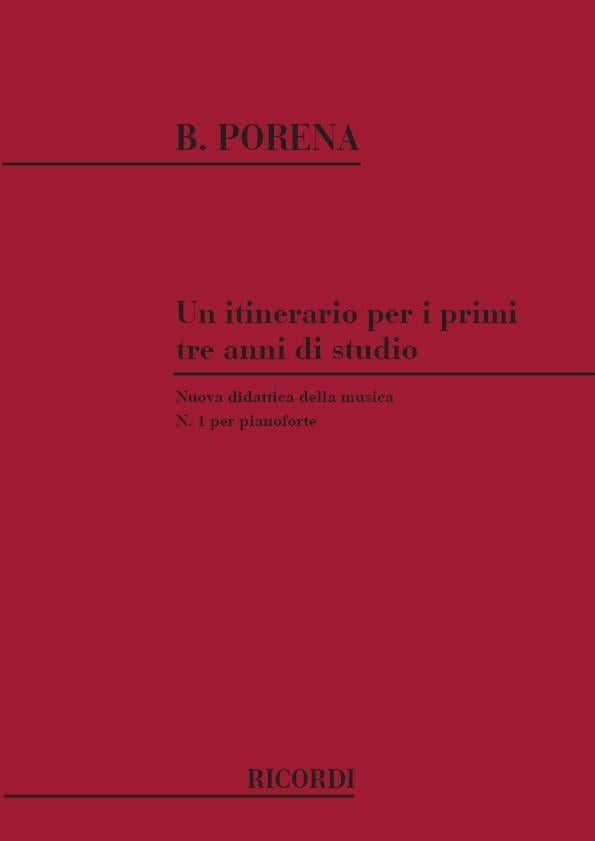 Un Itinerario Per I Primi Tre Anni Di Studio